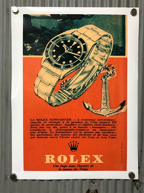 rolex submariner poster|authentic rolex submariner.